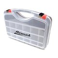 Homak Plastic Double Sided Organizer HO297189